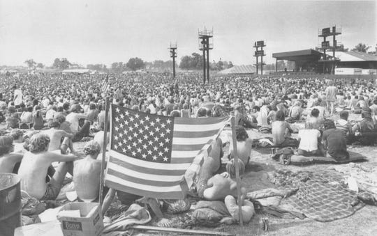 Goose Lake International Music Festival, August 7-9, 1970 in Jackson, Michigan.